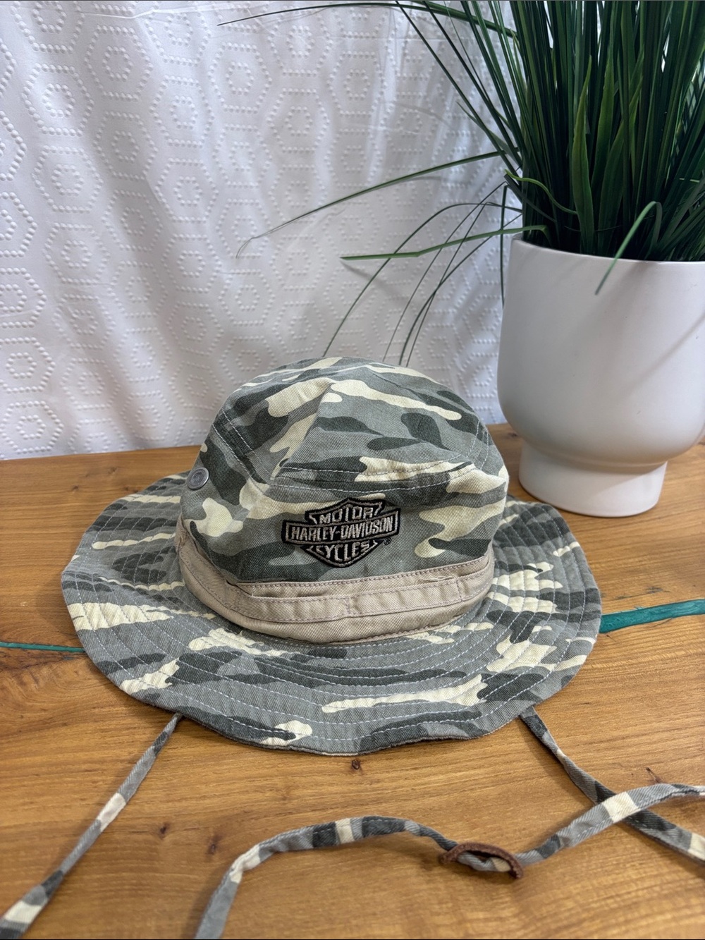 Harley-Davidson camouflage Bucket Hat